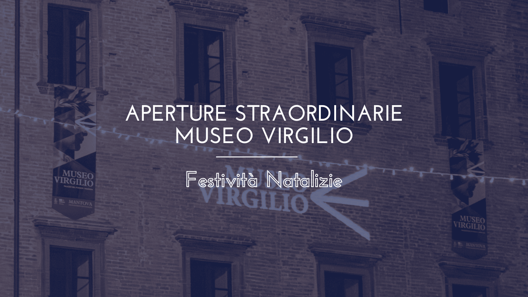 aperture straordinarie museo virgilio